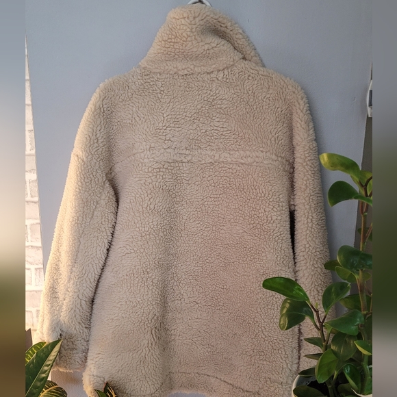 Mango 3 button sherpa jacket - Picture 9 of 11